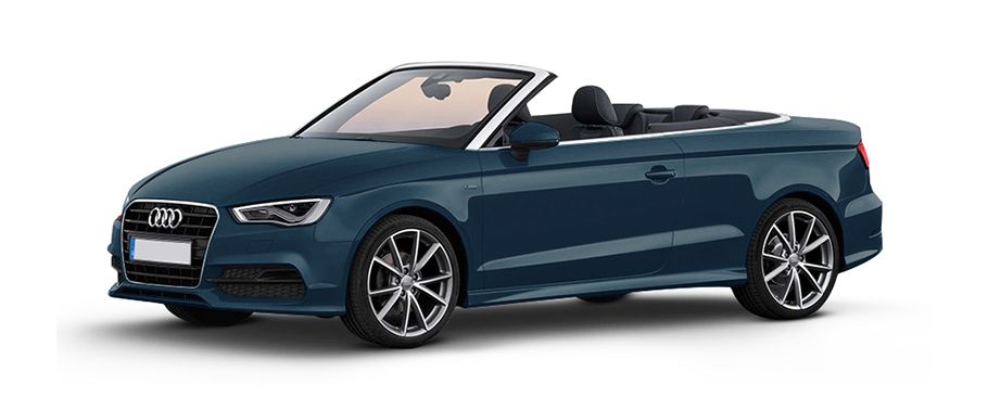 Audi A3 Cabriolet Scuba Blue Metallic