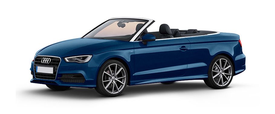 Audi A3 Cabriolet Sepang Blue Pearl Effect