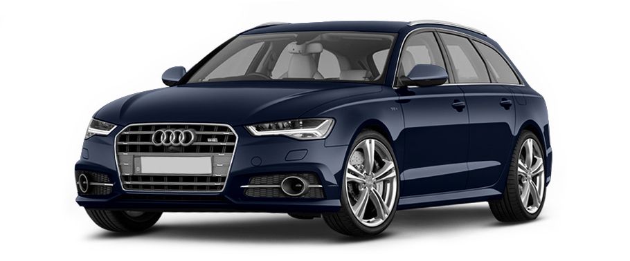 Audi S6 Avant Estoril Blue Crystal Effect
