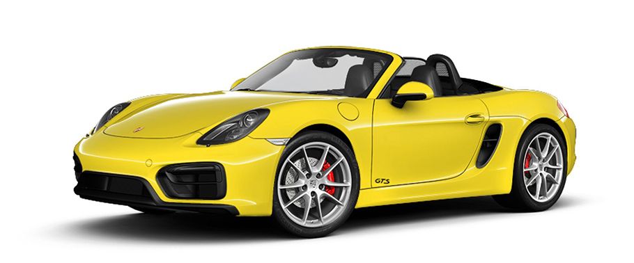 Porsche Boxster GTS Racing Yellow