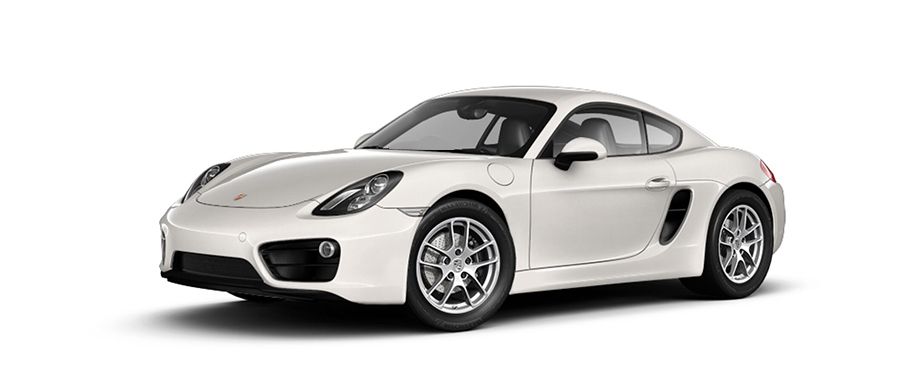 Porsche Cayman Carrara White Metallic
