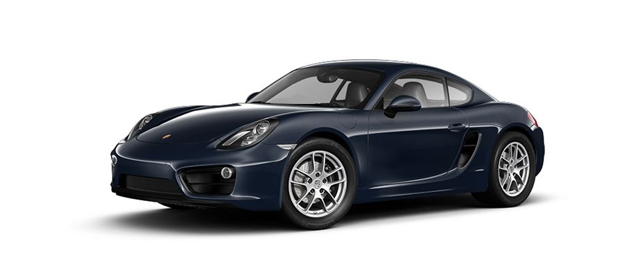 Porsche Cayman Dark Blue Metallic
