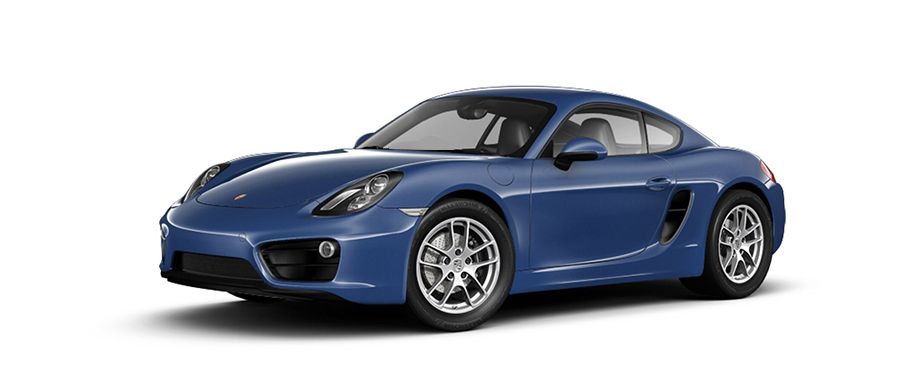 Porsche Cayman Sapphire Blue Metallic