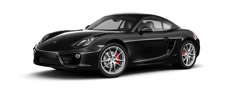 Porsche Cayman S Jet Black Metallic