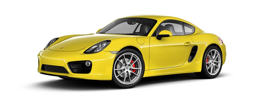 Porsche Cayman S Racing Yellow