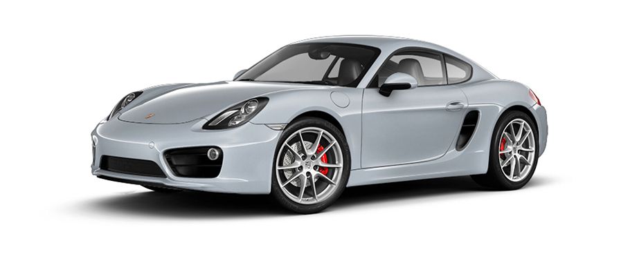Porsche Cayman S Rhodium Silver Metallic