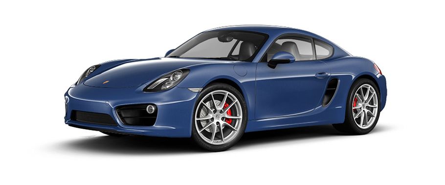 Porsche Cayman S Sapphire Blue Metallic