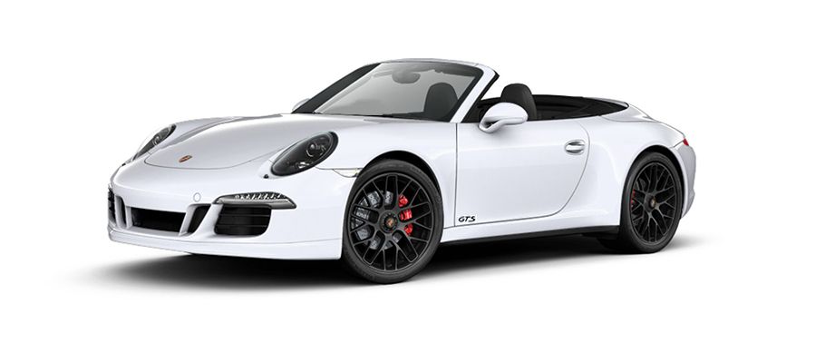 Porsche 911 Carrera GTS Cabriolet Carrara White Metallic