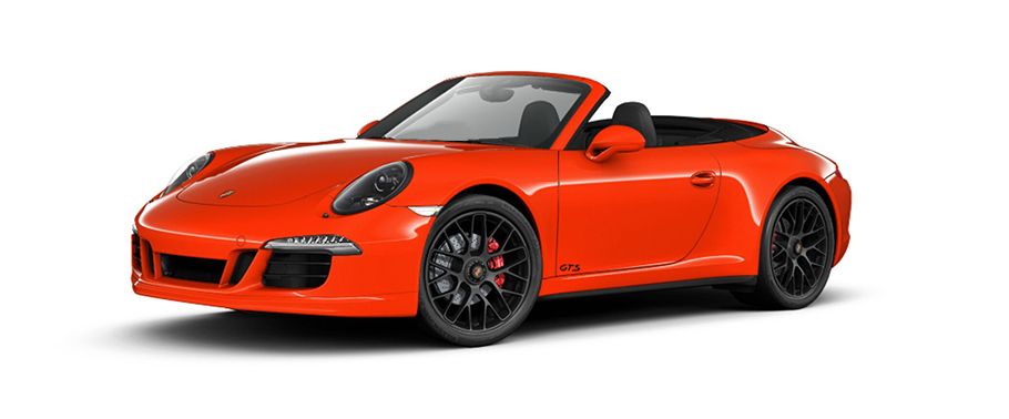 Porsche 911 Carrera GTS Cabriolet Lava Orange