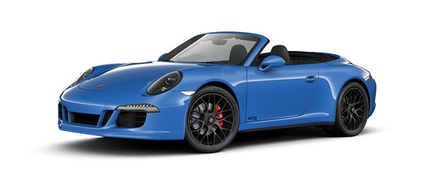 Porsche 911 Carrera GTS Cabriolet Sapphire Blue Metallic