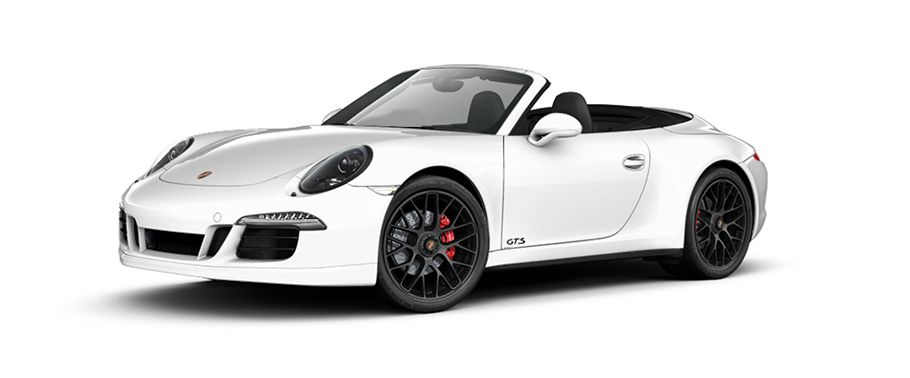 Porsche 911 Carrera GTS Cabriolet White
