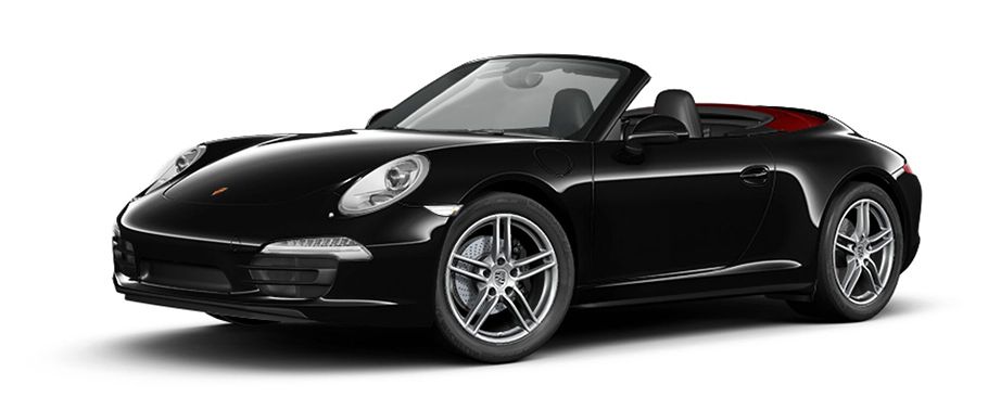 Porsche 911 Carrera 4 Cabriolet Black