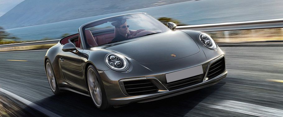 Porsche 911 Carrera 4 Cabriolet Black New