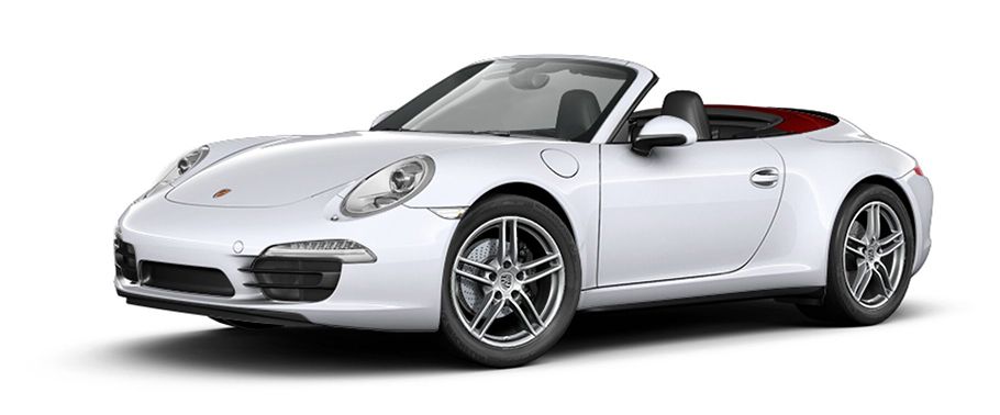 Porsche 911 Carrera 4 Cabriolet Carrara White Metallic
