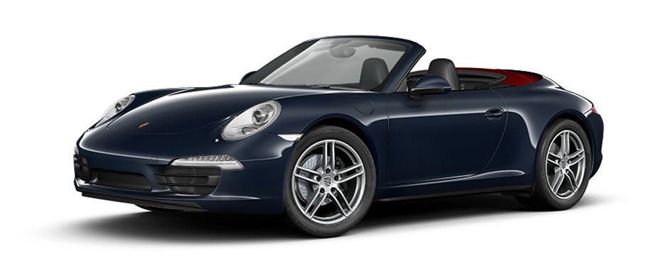 Porsche 911 Carrera 4 Cabriolet Dark Blue Metallic