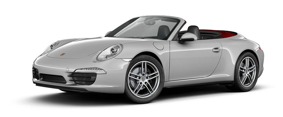 Porsche 911 Carrera 4 Cabriolet Gt Silver Metallic