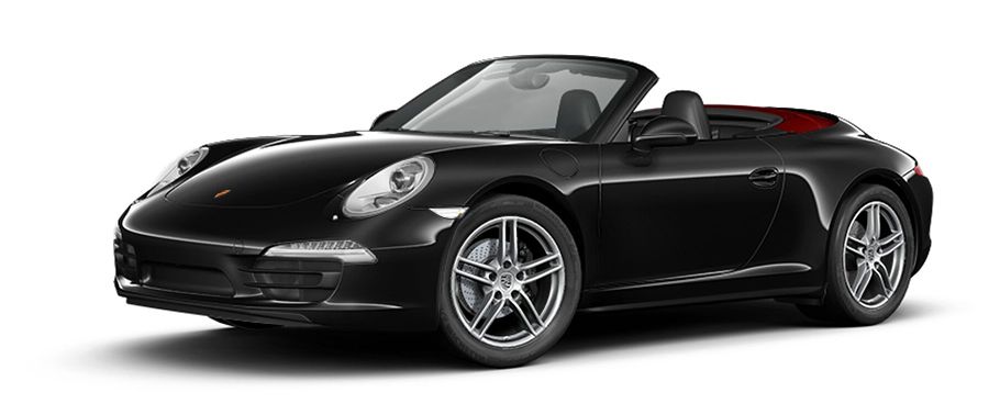 Porsche 911 Carrera 4 Cabriolet Jet Black Metallic