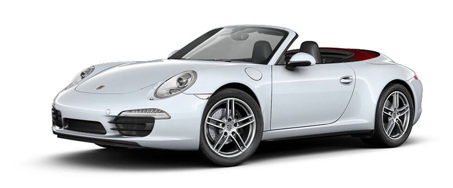 Porsche 911 Carrera 4 Cabriolet Rhodium Silver Metallic