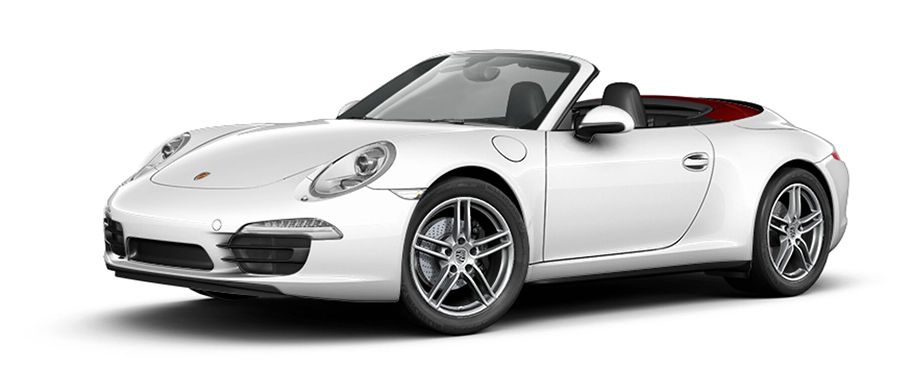 Porsche 911 Carrera 4 Cabriolet White