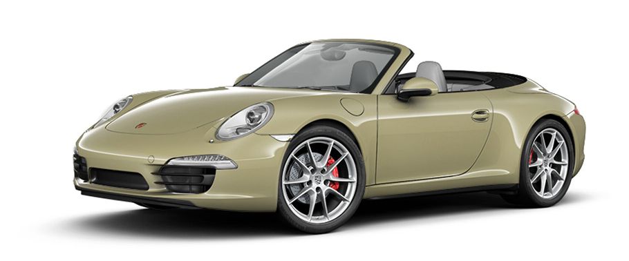 Porsche 911 Carrera 4S Cabriolet Lime Gold Metallic Porsche 911 Carrera 4S Cabriolet Lime Gold Metallic