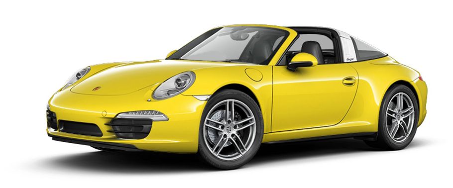 Porsche 911 Targa 4 Racing Yellow Porsche 911 Targa 4 Racing Yellow