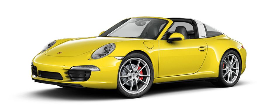 Porsche 911 Targa 4S Racing Yellow Porsche 911 Targa 4S Racing Yellow