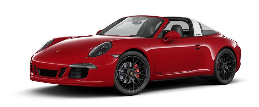 Porsche 911 Targa 4 GTS Carmine Red