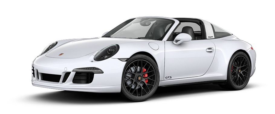Porsche 911 Targa 4 GTS Carrara White Metallic