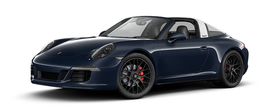 Porsche 911 Targa 4 GTS Dark Blue Metallic
