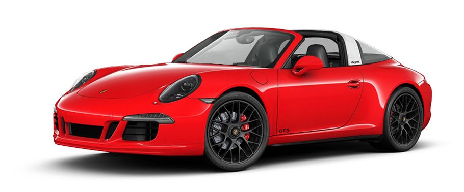 Porsche 911 Targa 4 GTS Guards Red
