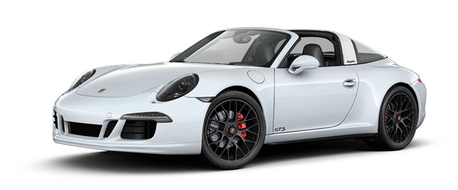 Porsche 911 Targa 4 GTS Rhodium Silver Metallic