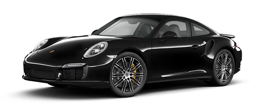 Porsche 911 Turbo S Black
