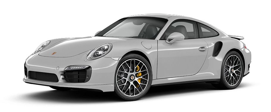 Porsche 911 Turbo S Gt Silver Metallic