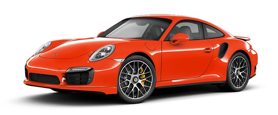 Porsche 911 Turbo S Lava Orange