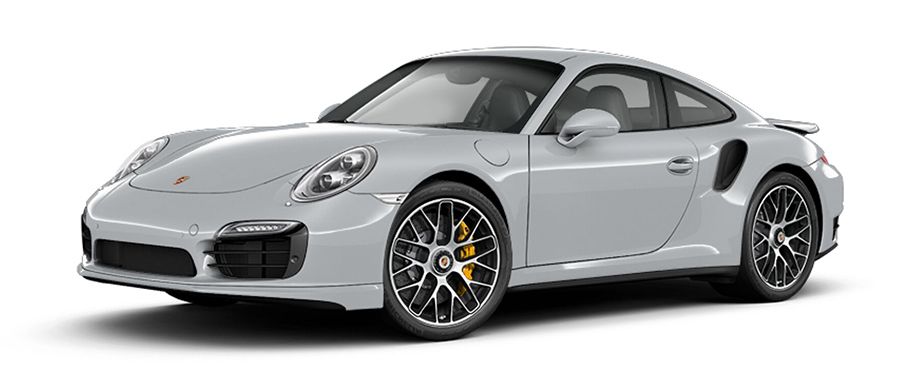 Porsche 911 Turbo S Rhodium Silver Metallic