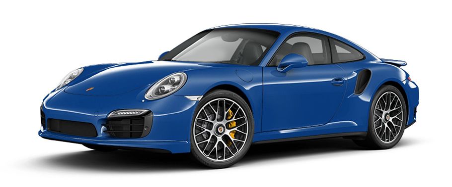 Porsche 911 Turbo S Sapphire Blue Metallic