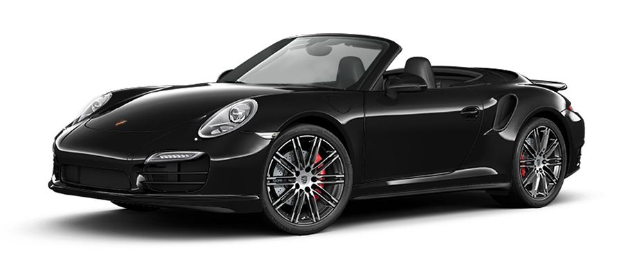Porsche 911 Turbo Cabriolet Black Porsche 911 Turbo Cabriolet Black