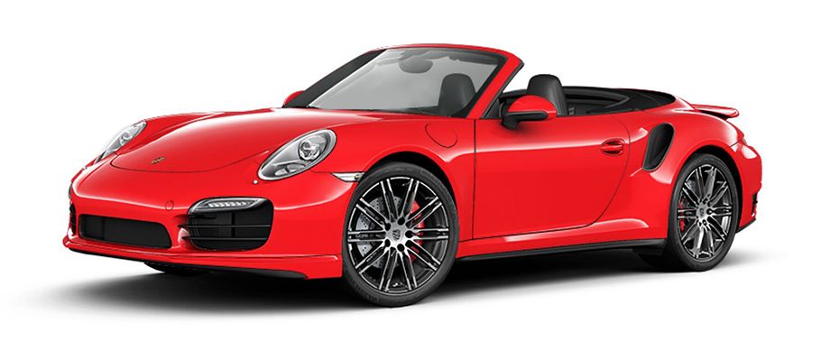 Porsche 911 Turbo Cabriolet Guards Red Porsche 911 Turbo Cabriolet Guards Red