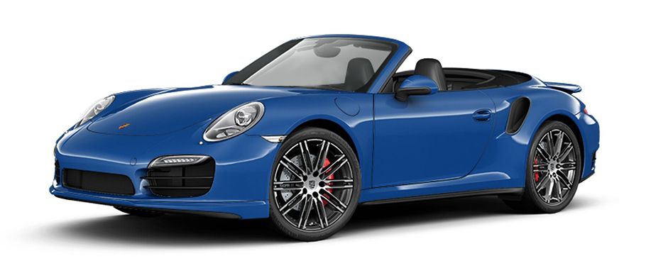 Porsche 911 Turbo Cabriolet Sapphire Blue Metallic Porsche 911 Turbo Cabriolet Sapphire Blue Metallic