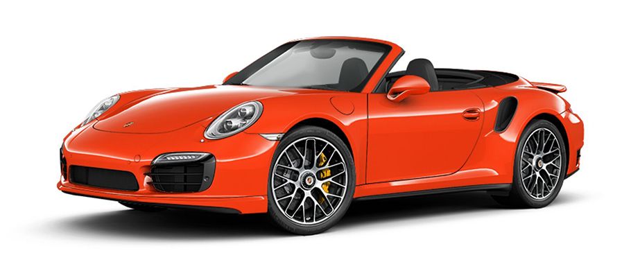 Porsche 911 Turbo S Cabriolet Lava Orange Porsche 911 Turbo S Cabriolet Lava Orange