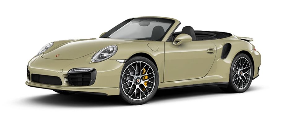 Porsche 911 Turbo S Cabriolet Lime Gold Metallic Porsche 911 Turbo S Cabriolet Lime Gold Metallic