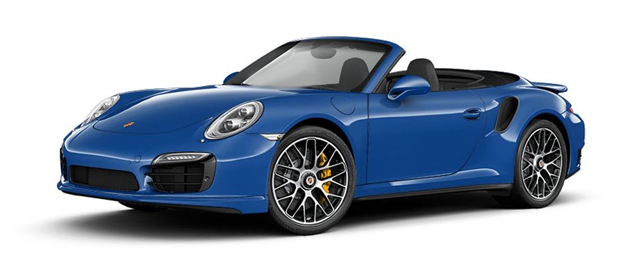 Porsche 911 Turbo S Cabriolet Sapphire Blue Metallic Porsche 911 Turbo S Cabriolet Sapphire Blue Metallic