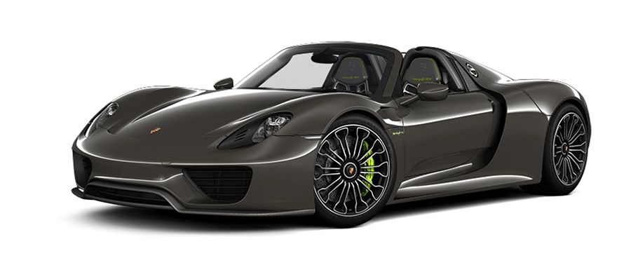 Porsche 918 Spyder Meteor Grey Metallic Porsche 918 Spyder Meteor Grey Metallic
