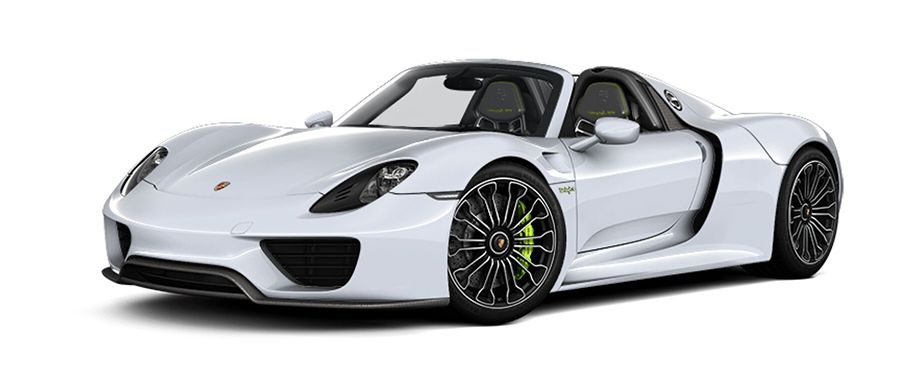 Porsche 918 Spyder Rhodium Silver Metallic Porsche 918 Spyder Rhodium Silver Metallic