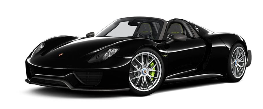 Porsche 918 Spyder Weissach package Black Porsche 918 Spyder Weissach package Black