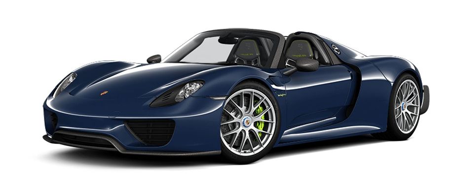Porsche 918 Spyder Weissach package Dark Blue Metallic Porsche 918 Spyder Weissach package Dark Blue Metallic