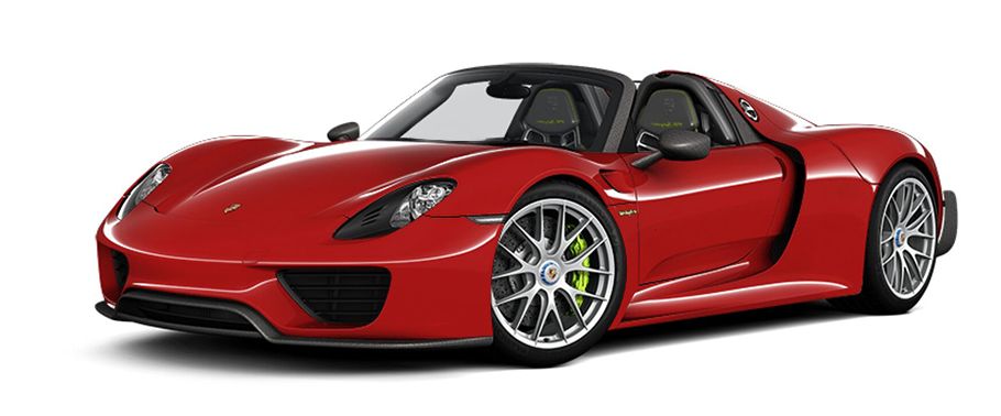 Porsche 918 Spyder Weissach package Guards Red Porsche 918 Spyder Weissach package Guards Red