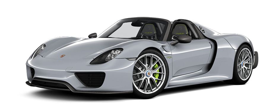 Porsche 918 Spyder Weissach package Liquid Metal Silver Porsche 918 Spyder Weissach package Liquid Metal Silver