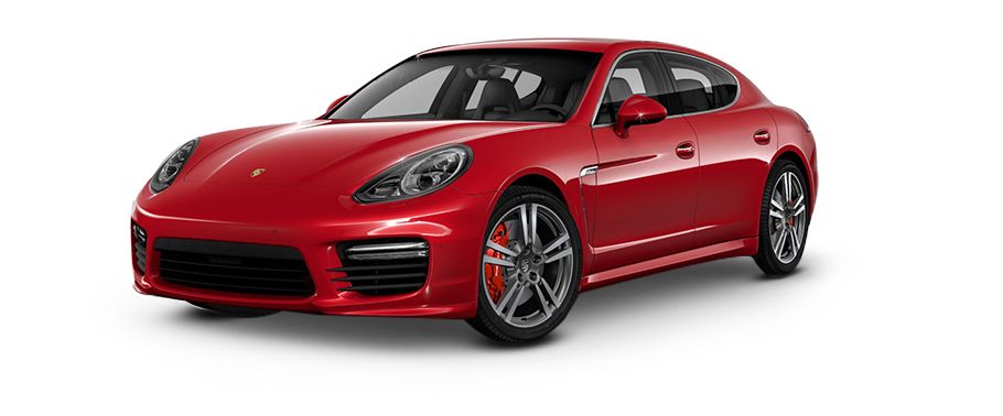 Porsche Panamera Turbo Carmine Red