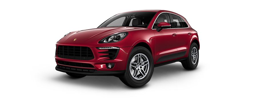 Porsche Macan S Impulse Red Metallic